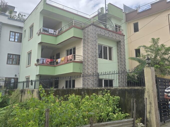 Flat system house for sale sukedhara